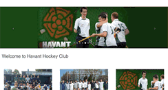 Desktop Screenshot of havanthockeyclub.org.uk
